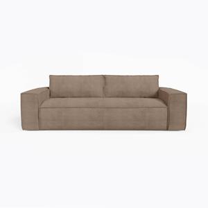 SIA Home 4-zitsslaapbank Joan ribstof met dunlopillo matras | 