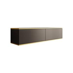 Meubella TV-Meubel Orleans - Zwart - 135 cm