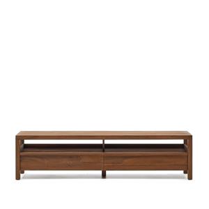 Kave Home TV-meubel Sashi Teakhout, 200cm - Bruin