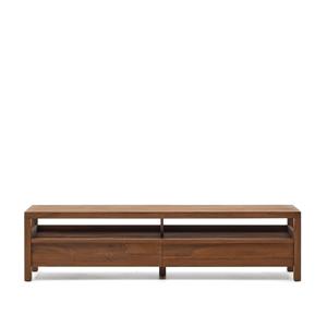 Kave Home TV-meubel Sashi Teakhout, 200cm - Bruin