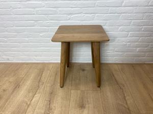 Industrielemeubelshop Mangohouten krukje/nachtkastje Ayra