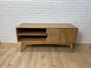 Industrielemeubelshop Mangohouten retro TV meubel Dian met deur
