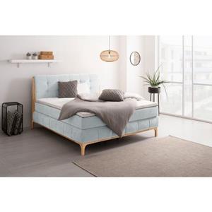 OTTO products Boxspringbett Jelle (5-St), zertifizierte, recycelte Bezugsstoffe, verschiedene Ausführungen