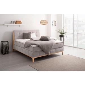 OTTO products Boxspringbett Jelle (5-St), zertifizierte, recycelte Bezugsstoffe, verschiedene Ausführungen