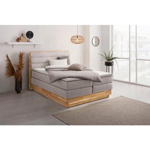 OTTO products Boxspringbett Jenna, ohne LED-Beleuchtung, mit zertifizierten, recycelten Bezugsstoffen