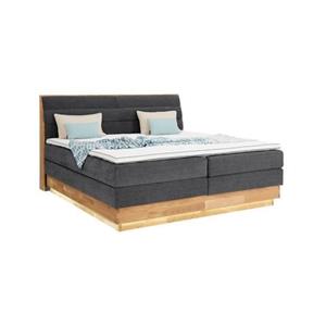 OTTO products Boxspringbett, LED-Beleuchtung, mit zertifizierten, recycelten Bezugsstoffen