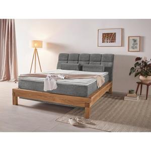 Home affaire Boxspringbett Villads, Liegefläche: 160/200 cm aus Balkeneiche, Inside-Boxspring-Unterbau
