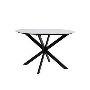 Light & Living Ronde Eettafel Tomochi - Marmer Wit - Ø120x78 cm