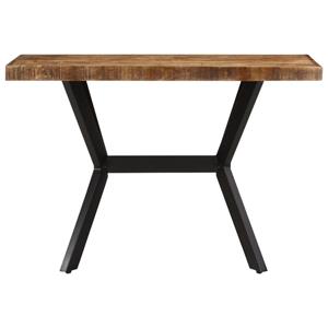 vidaXL Eettafel 110x55x75 cm massief mangohout