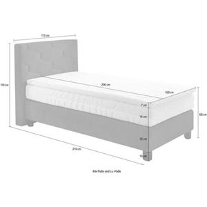 Westfalia Schlafkomfort Boxspringbett