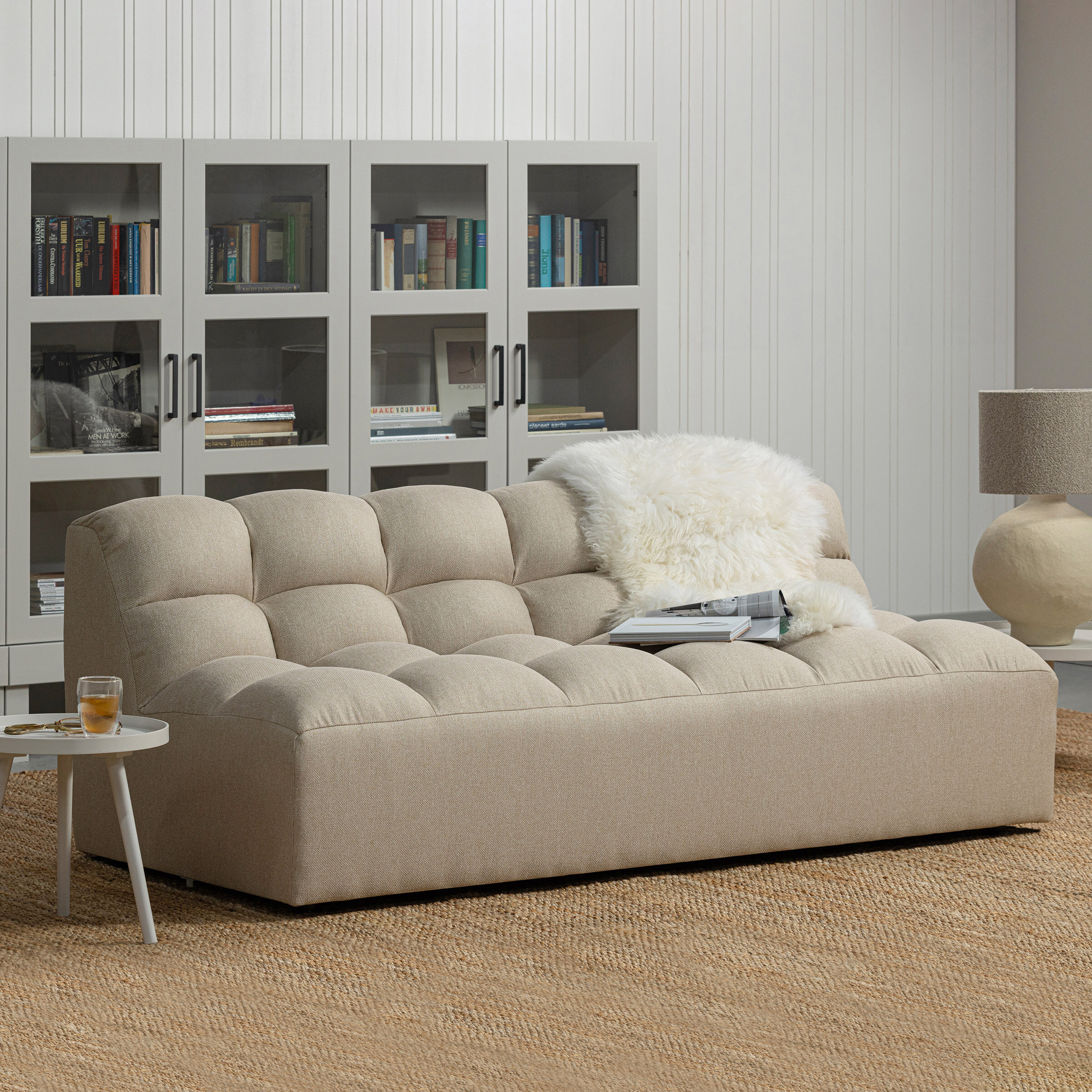 WOOOD 2-Sitzer Pepper 2-Sitzer Sand