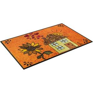 Wash+dry by Kleen-Tex Mat Zonnehuis Inloopmat, antislip, geschikt voor binnen en buiten, wasbaar