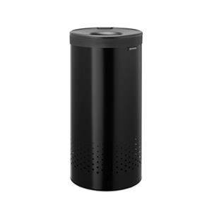 Brabantia Wasbox - 35 liter - kunststof deksel - Matt Black / Dark Grey 242342