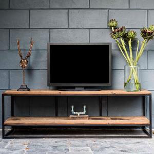 Richmond Interiors Richmond TV-meubel Raffles Staal en gerecyceld hout, 161cm