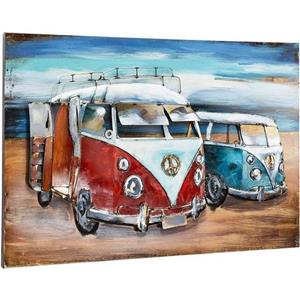 Locker Metalen artprint 3D BULLI