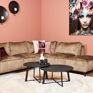 Het Steigerhouthuis Salontafel Austin set van 2 | Black