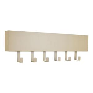 LOFT42 Mula Wandkapstok - 61x19x6 - Beige - Metaal - 6 Haken