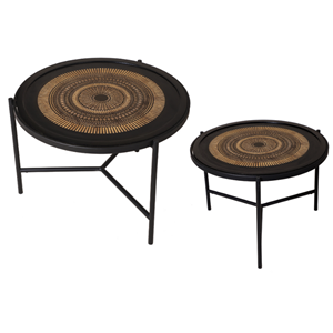 Het Steigerhouthuis Salontafel Mae | Set van 2