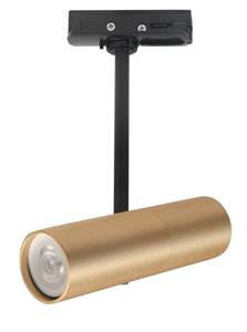 Highlight 1-fase goud met zwarte railspot Trend Mini GU10 S7538.38