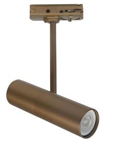 Highlight 1-fase gouden railspot Trend Mini GU10 S7538.32
