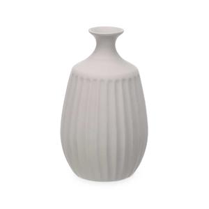 Giftdecor Bloemenvaas Antique Athena - misty grijs - keramiek - D21 x H39 cm -