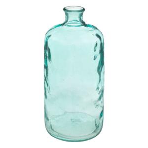 Atmosphera bloemenvaas Apotheker Fles model - transparant - glas - H42 x D19 cm -