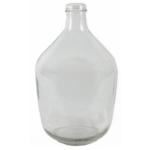 Countryfield vaas - helder transparant - glas - fles - D23 x H38 cm -