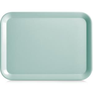 Zeller Aqua blauw dienblad rechthoek melamine x 32 cm -