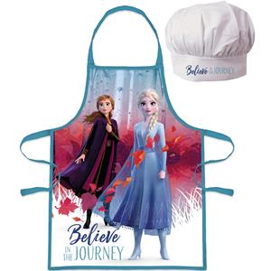 Disney Frozen kookset schort en muts voor kinderen