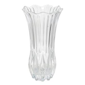 Gerimport Bloemenvaasje - voor kleine stelen/boeketten - helder glas - D10 x H19 cm -