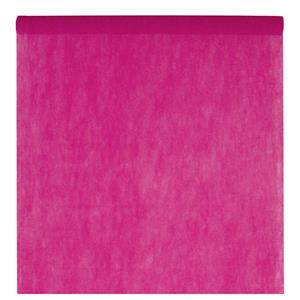 Santex Tafelkleed op rol - polyester - fuchsia roze - 120 cm x 10 -