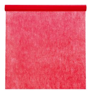 Santex Tafelkleed op rol - polyester - rood - 120 cm x 10 -