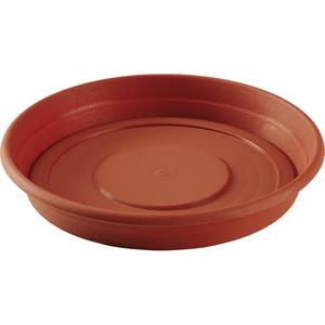 Hega Hogar Bloempot/plantenpot onderschaal terra cotta kunststof diameter 30 cm -