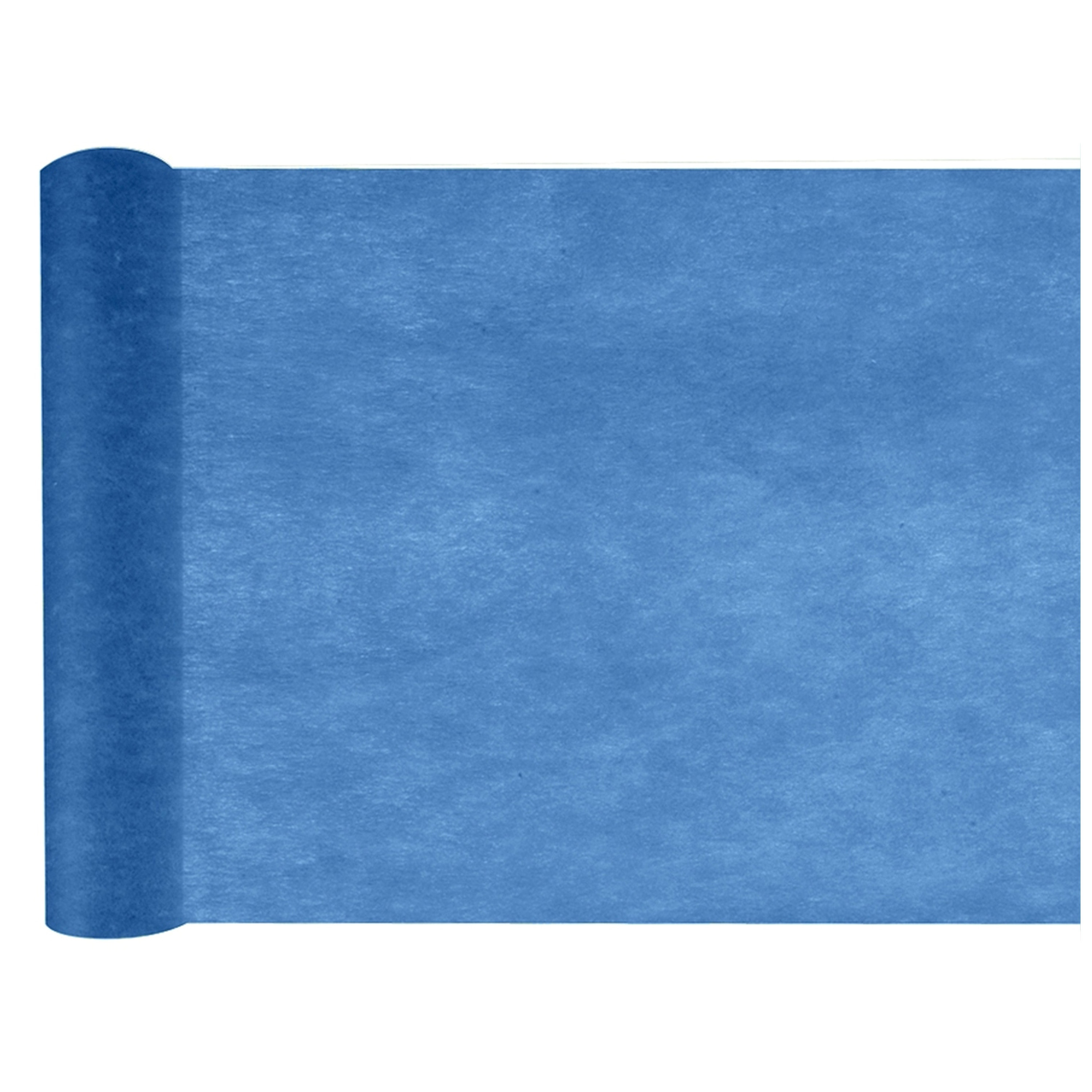 Santex Tafelloper op rol - polyester - donkerblauw - 30 cm x 10 -