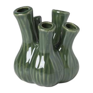 Xenos Tulpenvaas klein - groen - ø13.5x16 cm