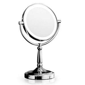 Cosmetica -spiegel met LED -licht en 5x vergroting
