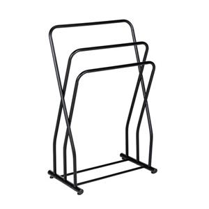 Metall Handtuchständer Granelli in Schwarz 53 x 80 x 31 cm - Schwarz - Wenko