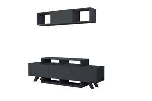 Kalune Design TV-meubel Tacey met wandplank | 