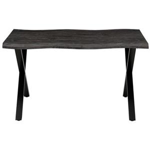 HELA Eettafel Greta Boomstamtafel (imitatie), verschillende maten, X-frame, 46 mm dikte