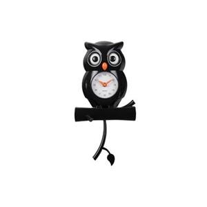 Karlsson  Wall Clock Owl Pendulum