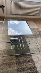 Whoppah Glass coffee table Glass/Metal - Tweedehands