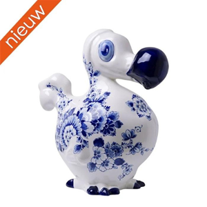 Heinen Delftsblauw De Blauwe Dodo groot