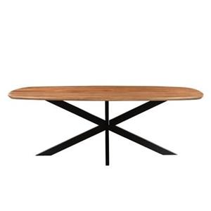 Livingfurn Jesper deens ovaal eettafel - 210 cm - hout - naturel