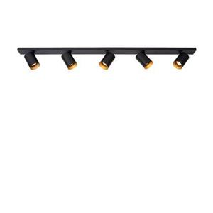 Atmooz by Charrell Atmooz Plafondspot Nuo 5 - GU10 - 50 Watt - Zwart Goud Metaal