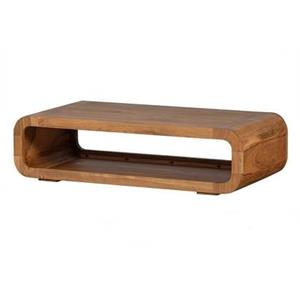 Basiclabel Kin Salontafel - Hout - Naturel - 32x120x60