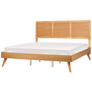 BELIANI Bed hout lichthout 180 x 200 cm ISTRES