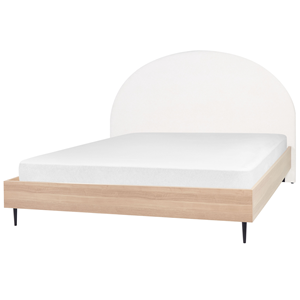 BELIANI Bed stof wit 180 x 200 cm MILLAY