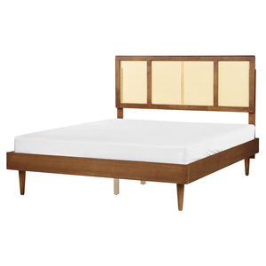 BELIANI Bed hout lichthout 160 x 200 cm AURAY