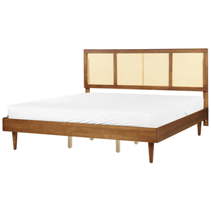 BELIANI Bed hout lichthout 180 x 200 cm AURAY