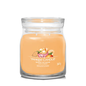 Yankee Candle Kenmerkende Middelgrote Kaarsen Mango -Ijs 368 g
